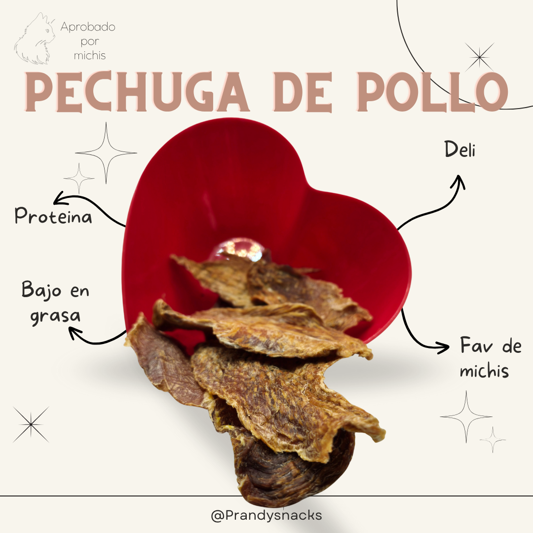 Pechuga de Pollo Deshidratada para Perros y Gatos | Prandy