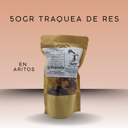 Traquea de res en aros